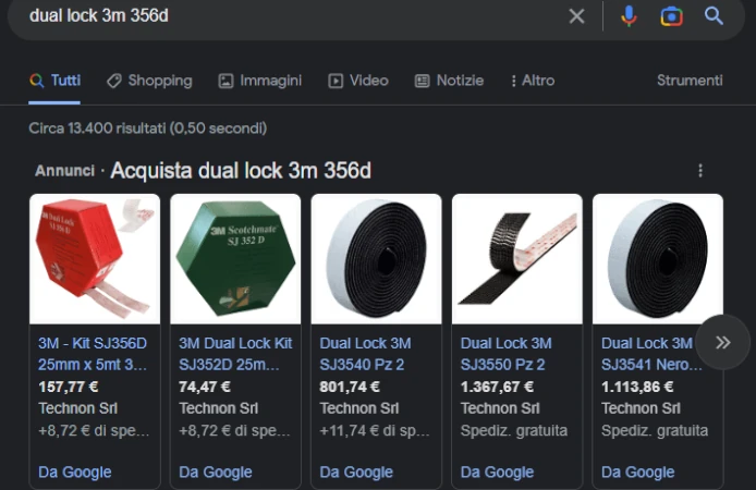 Esempio di Campagna Shopping